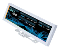 Lian Li 8.8 Universal Screen White - 1505222 - zdjęcie 1